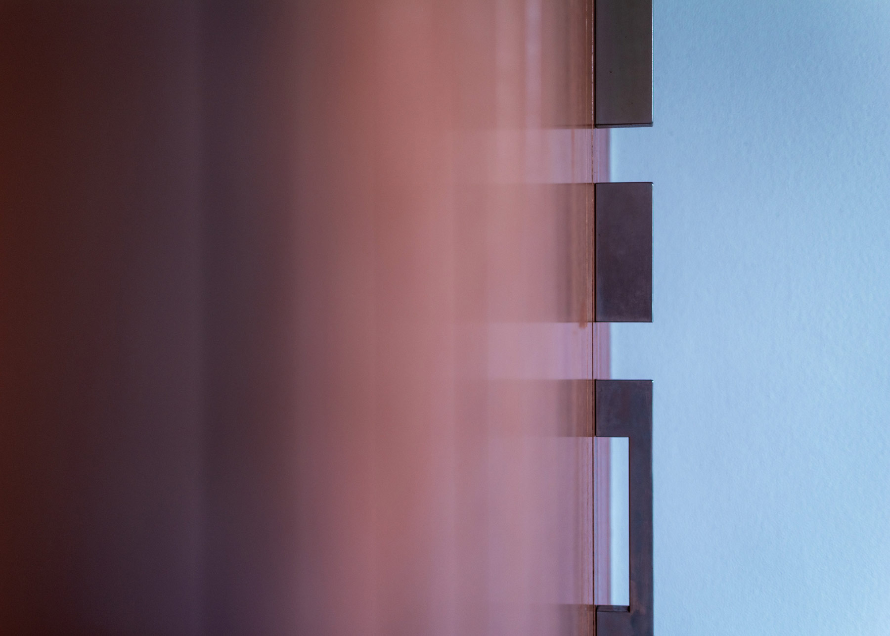 Abstrakte Fotografie einer Tür